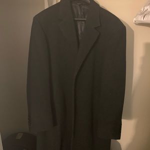 Calvin Klein Men's Wool Blend Overcoat Jacket